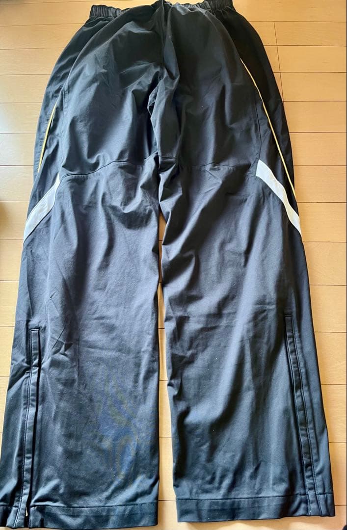ミズノプロ メジャークオリティ 野球シャカシャカ 上下 M ブラック 美品