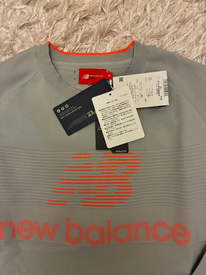 new balance ゴルフ　クルーネック　ライトウェイト　サイズ5