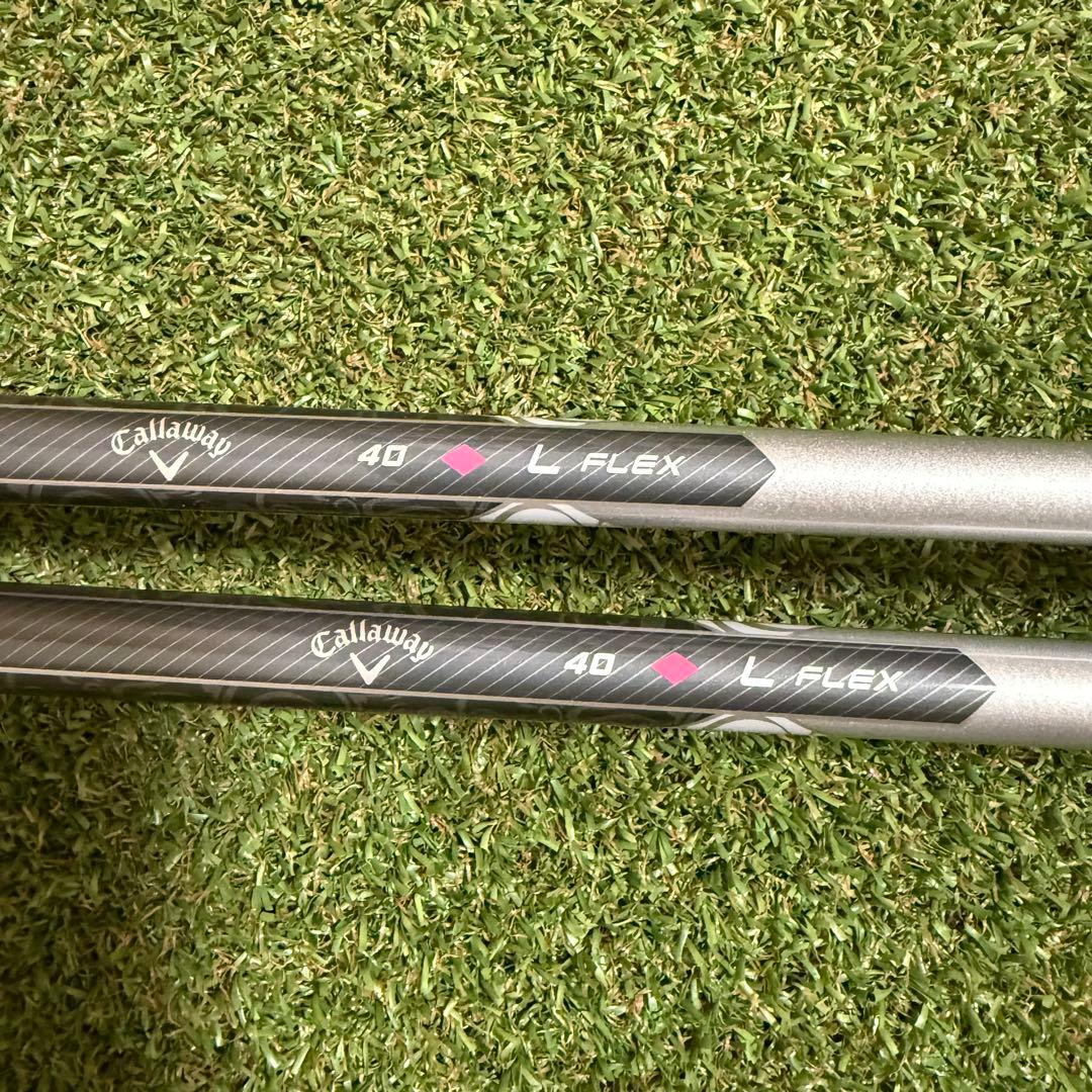 234 Callaway Solaire #7,9 アイアン セット レディース