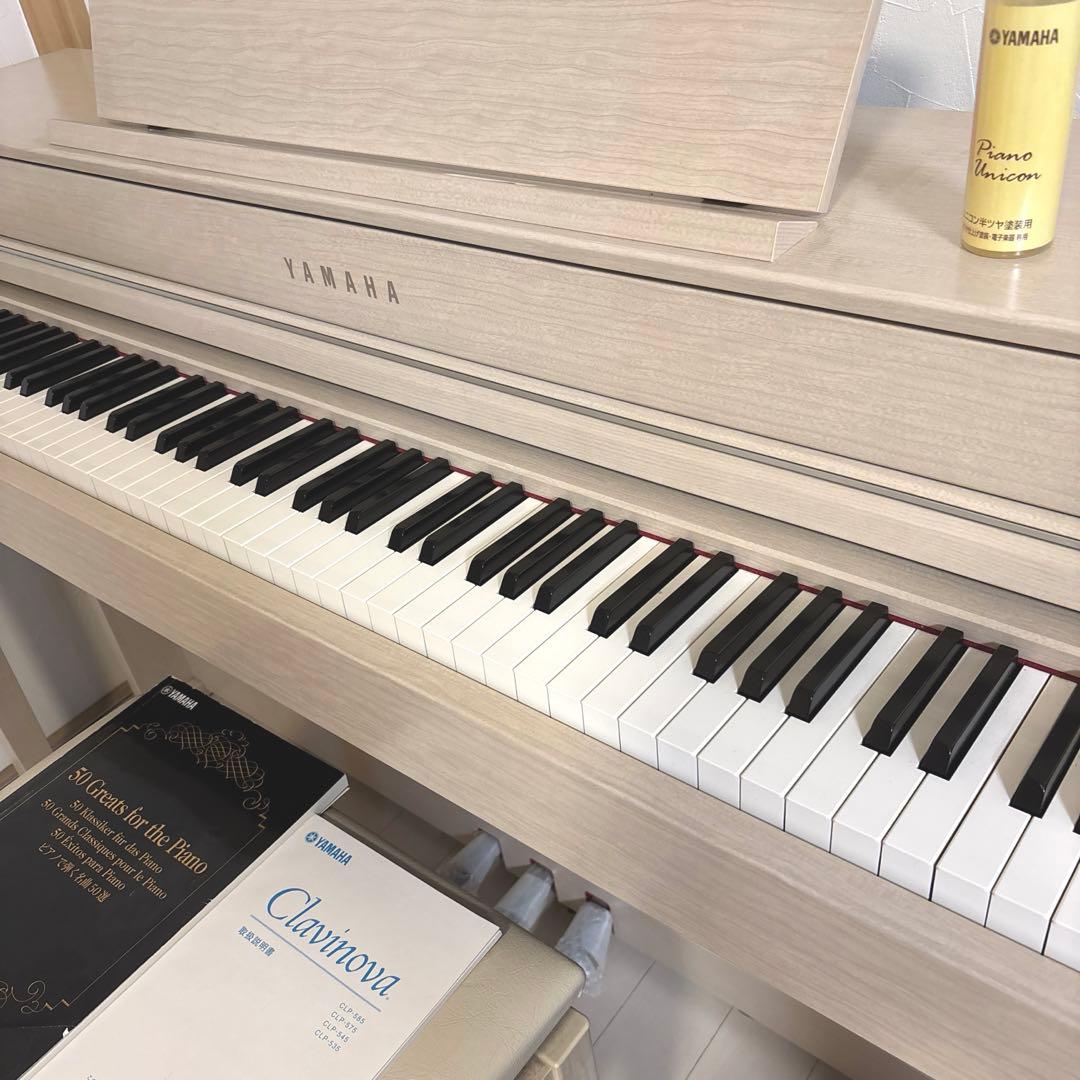 YAMAHA クラビノーバ　電子ピアノ　CLP-545WA 2017年購入　美品