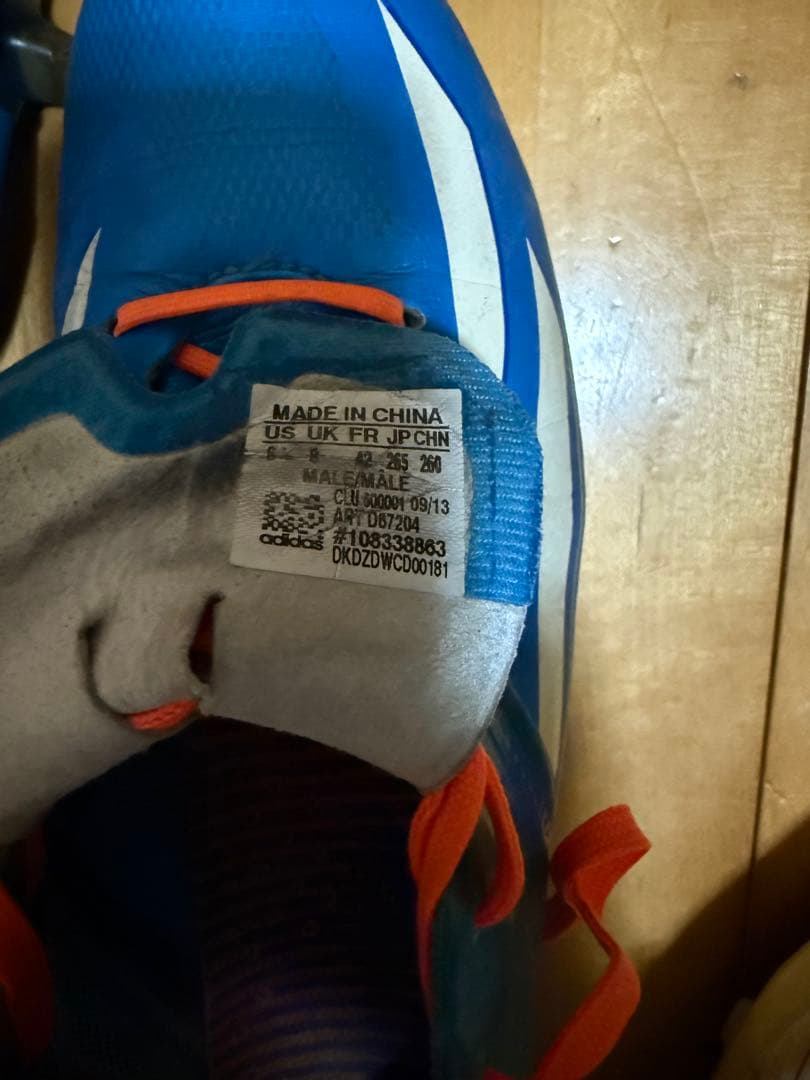 adidas サッカースパイク　F50