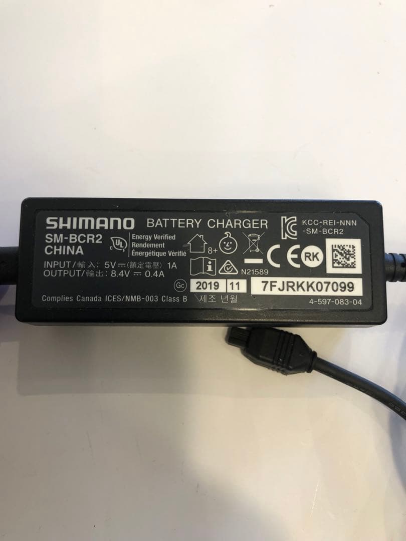 SM-BC R2 シマノDi2バッテリー充電器　美品　動作確認済