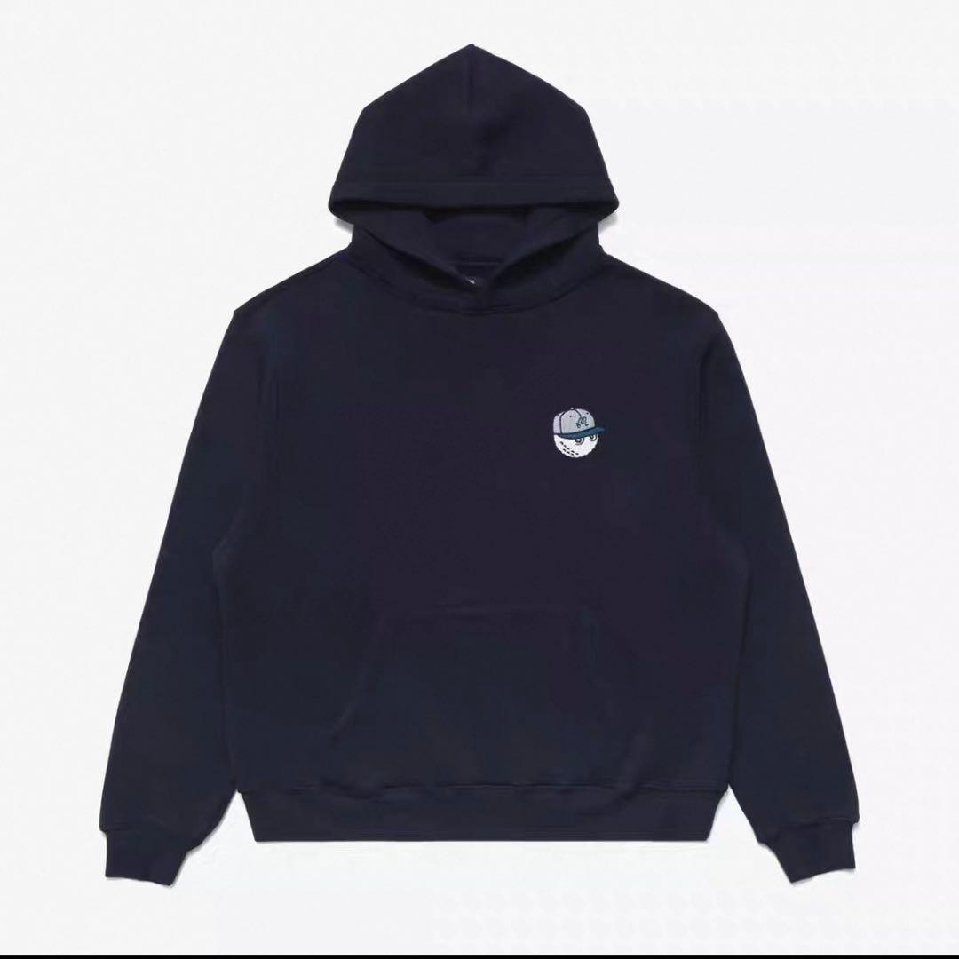 M ネイビー マルボンゴルフ MALBON GOLF 　パーカー