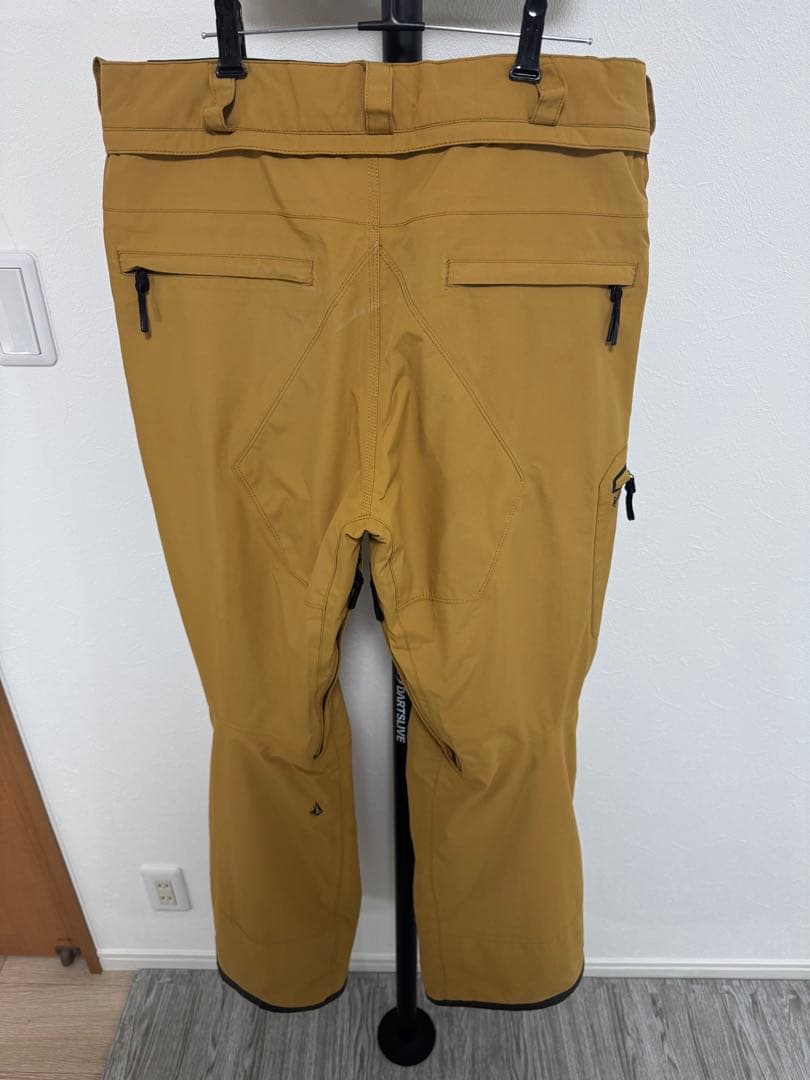 VOLCOM 23-24 GORE-TEX ウェア上下セット キャラメルカラー