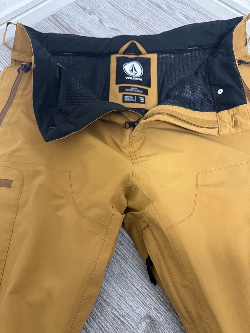 VOLCOM 23-24 GORE-TEX ウェア上下セット キャラメルカラー