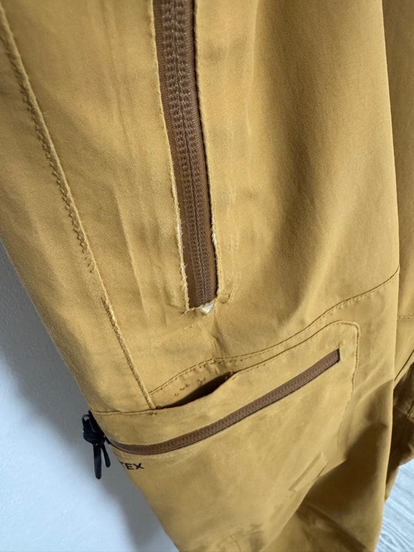 VOLCOM 23-24 GORE-TEX ウェア上下セット キャラメルカラー