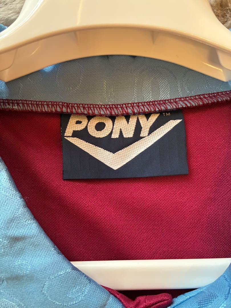 【新品 超激レア】PONY製 ウエストハム 95-97  100周年 L
