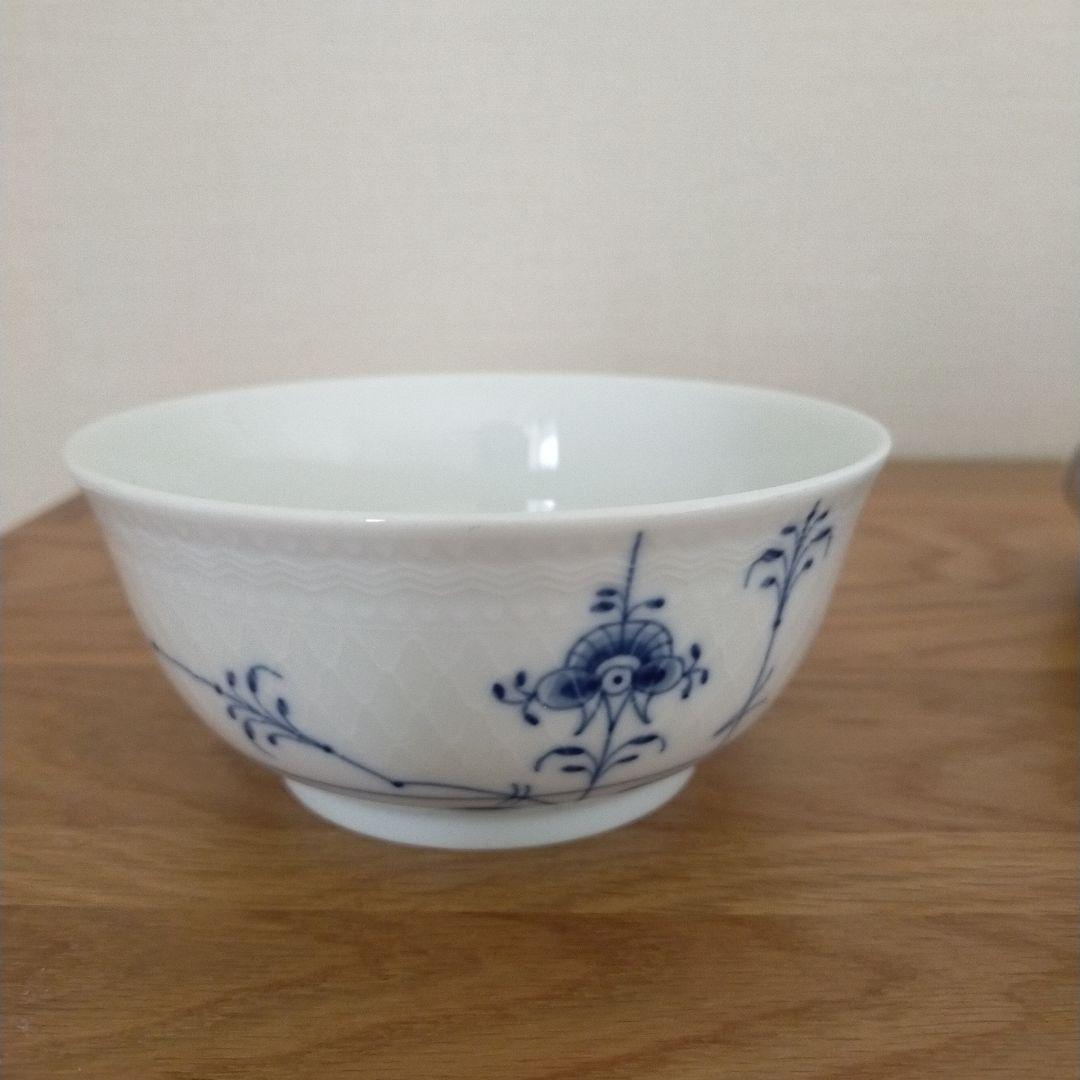 ロイヤルコペンハーゲン　ブルーパルメッテ　蓋つきボウル2客セット