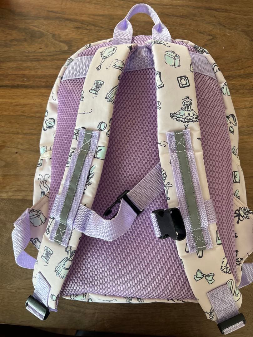 チャコット　キッズ　バレエ柄　リュック