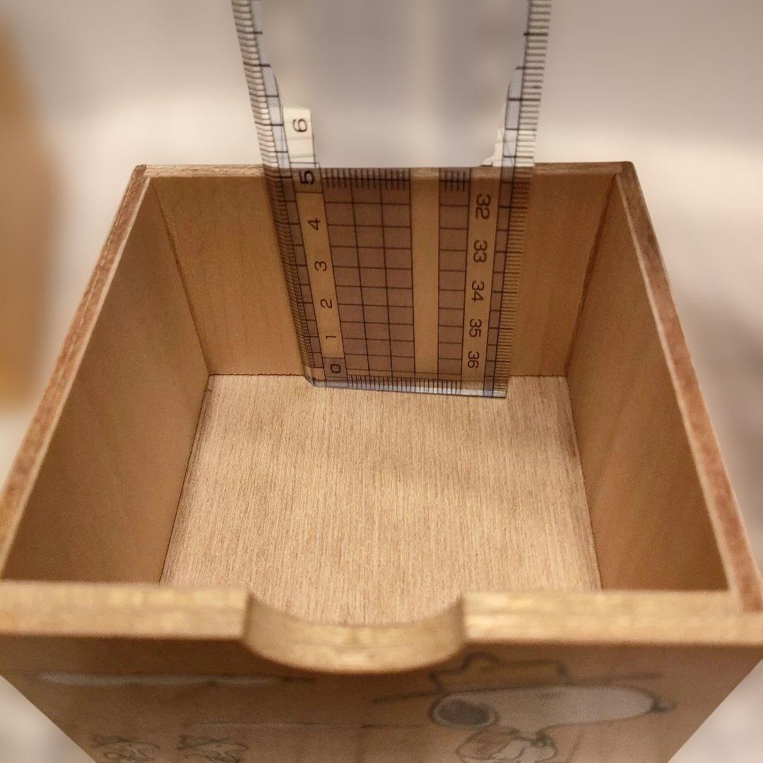 木製　引き出し小物入れ棚　スヌーピー