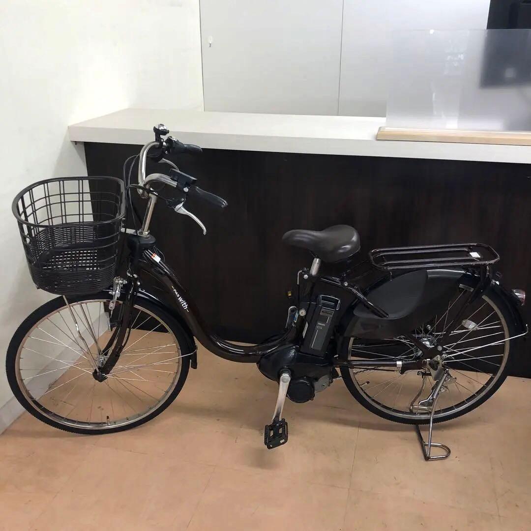 【配送は要相談】ヤマハ　電動アシスト自転車　ママチャリ　ブラウン
