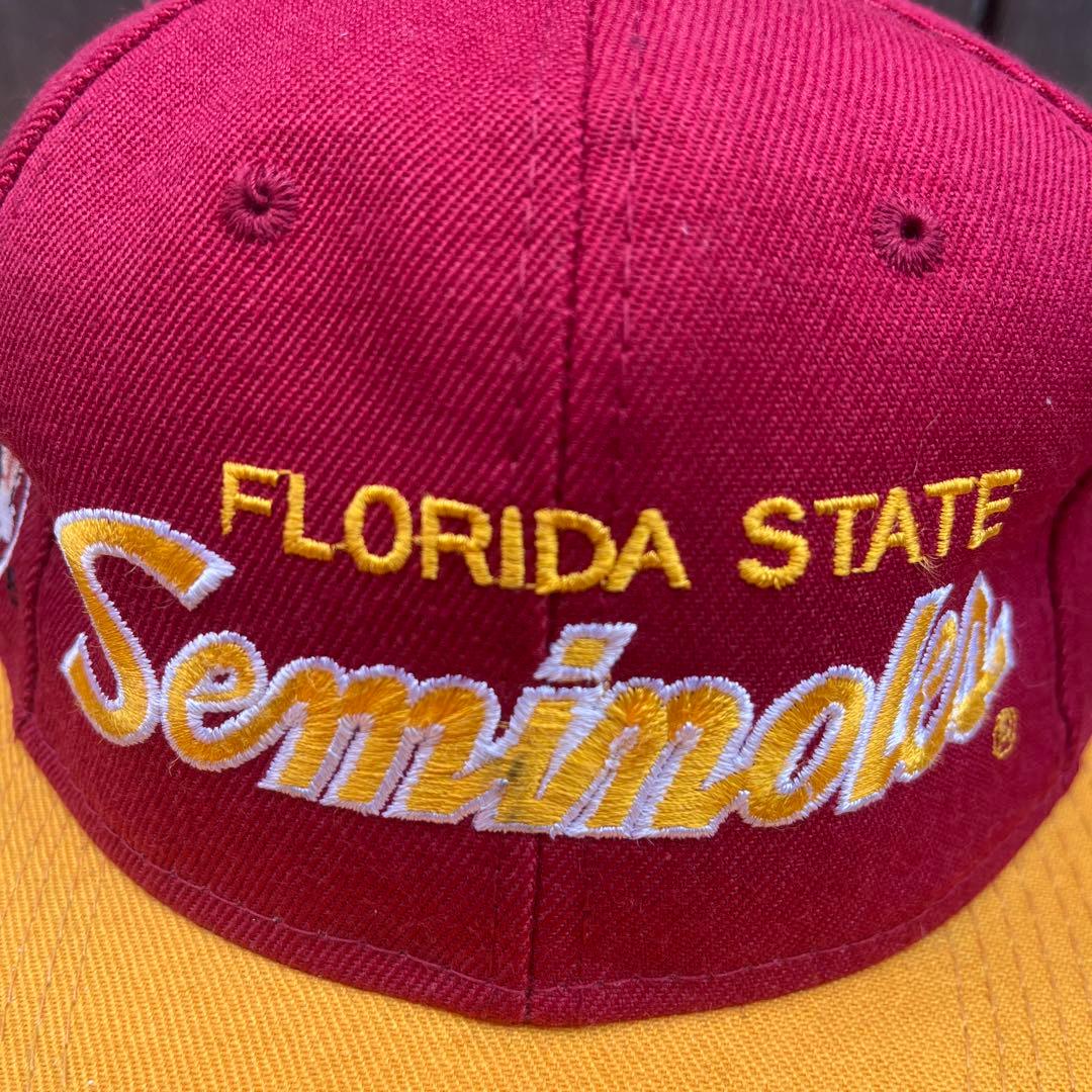 90s Florida Seminoles ヴィンテージ キャップ レア デッド