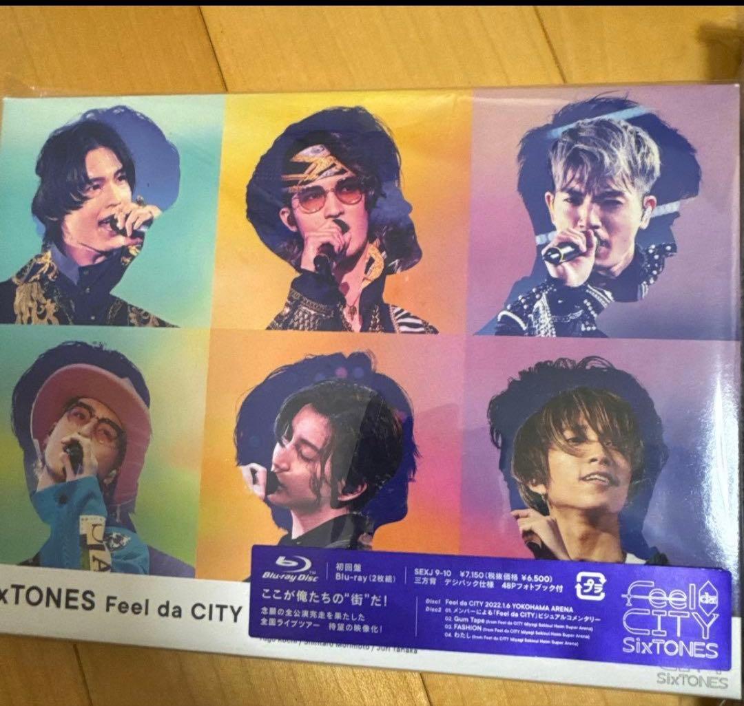 SixTONES 初回盤BluRay OnesT Feel da CITY