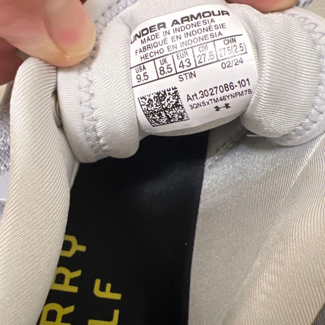 Under armour Curry 1 ゴルフシューズ27.5 (国内未発売）