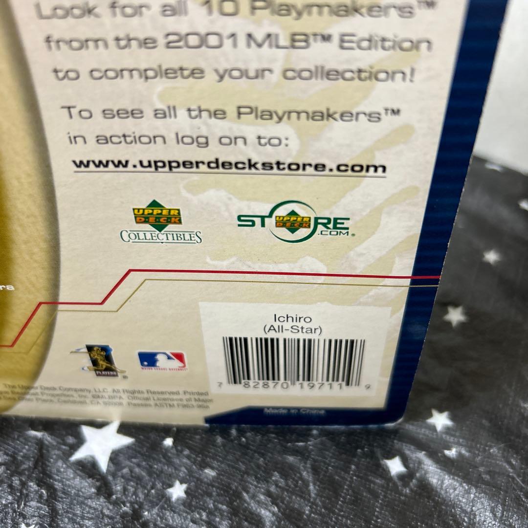 2001 イチロー アッパーデック オールスター ゲームタイプバブルヘッドドール