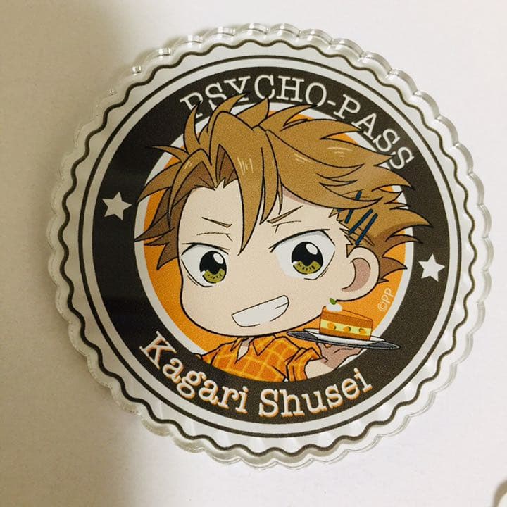 ☆全8種 PSYCHO-PASS サイコパス ふぉーちゅん☆アクリルバッジ