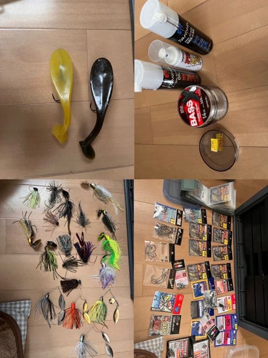 バス釣り引退 写真以外ワームあり