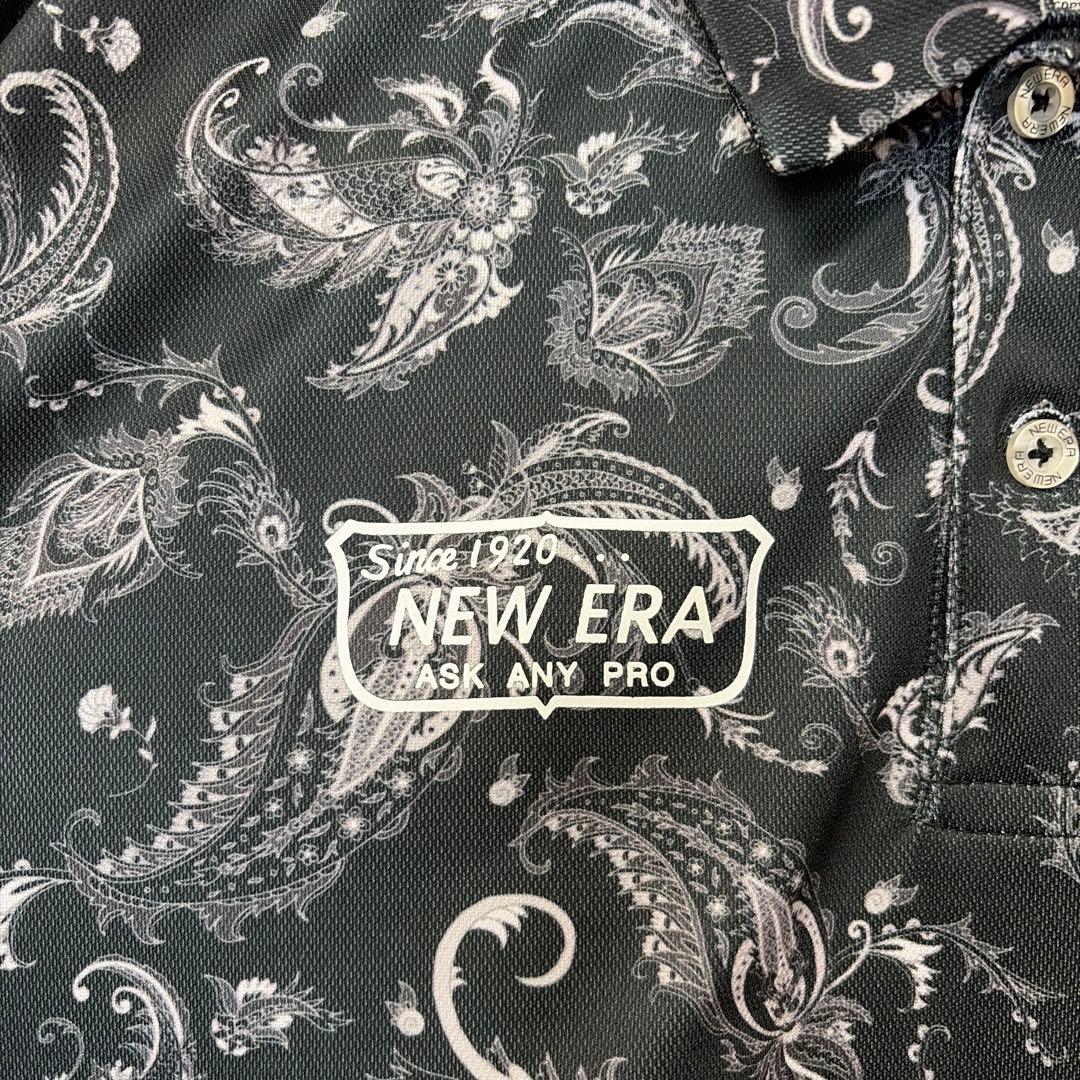 NEW ERA ペイズリー柄　ポロシャツ