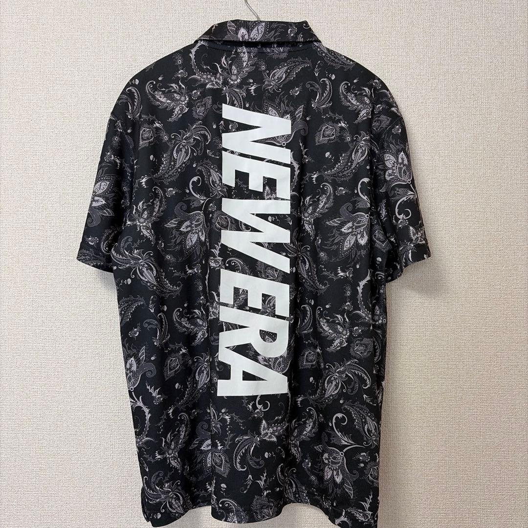 NEW ERA ペイズリー柄　ポロシャツ