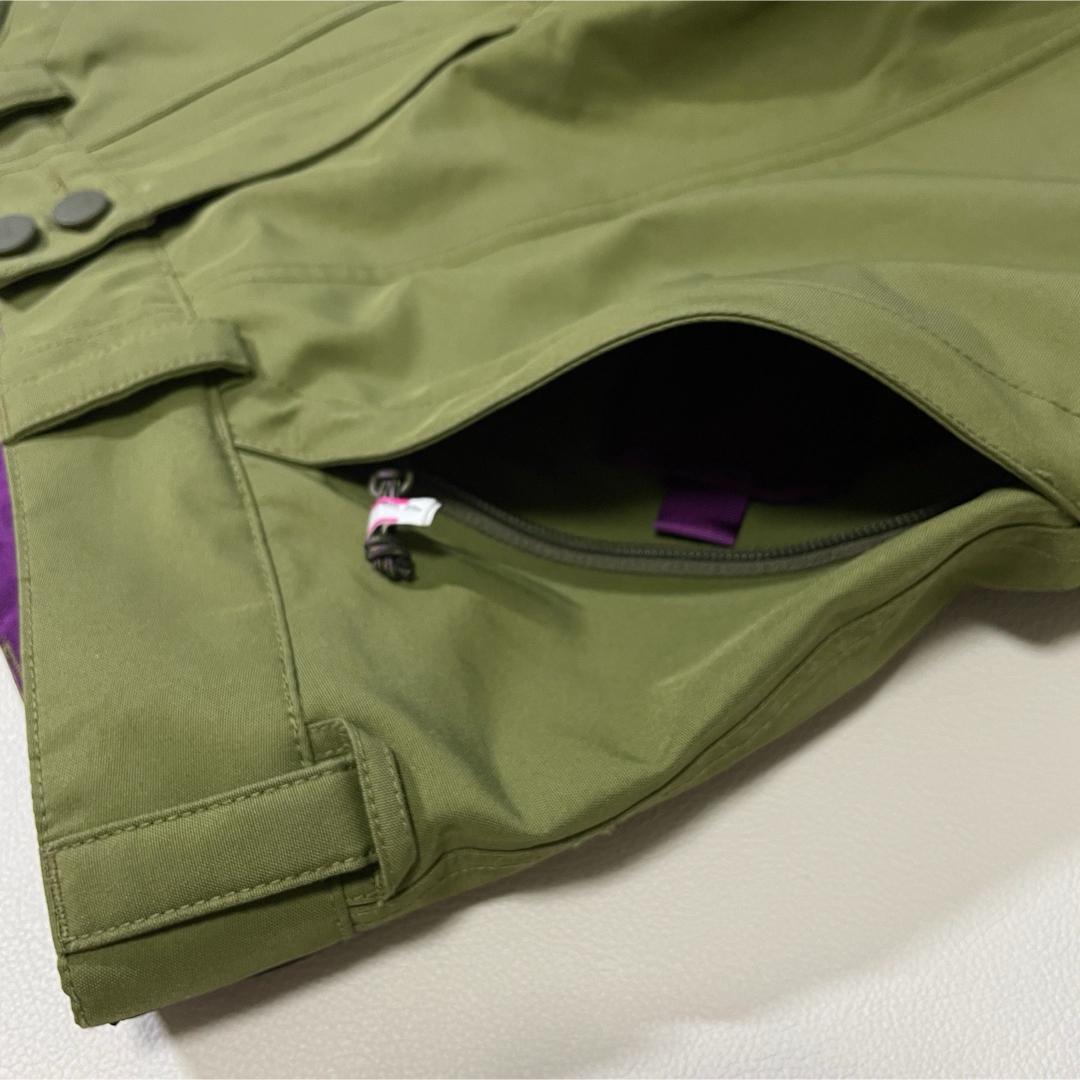 6771【美品】バートン　パンツ　ゴアテックス　メンズ　スノボウェア　カーキ