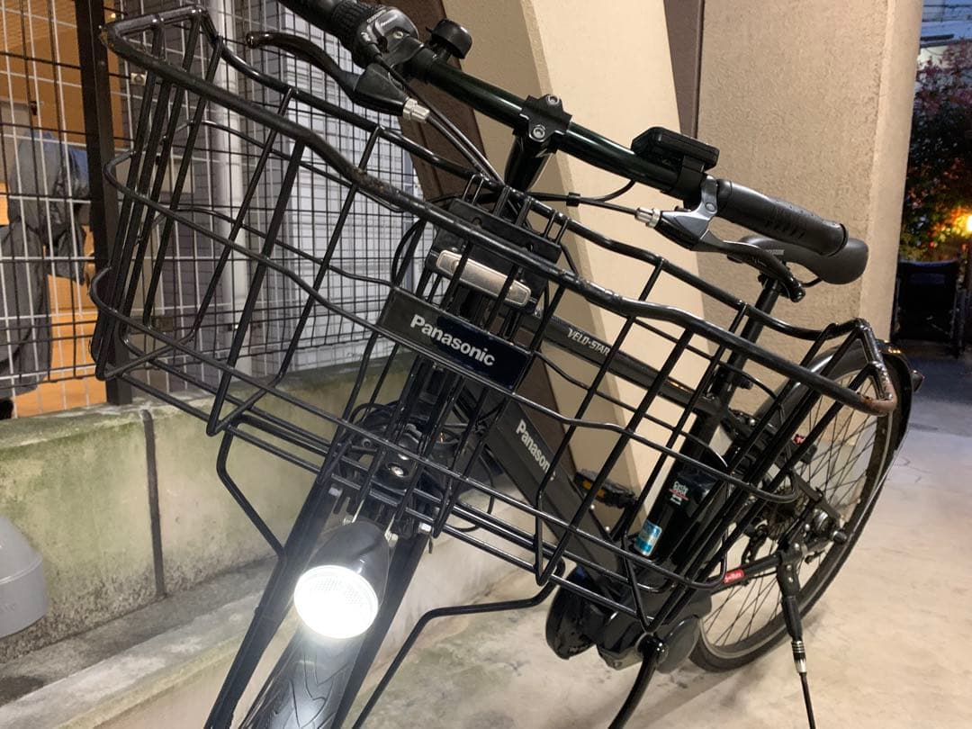 電動自転車 パナソニック ベロスター BE-ELVS77 バッテリーOK 送料込