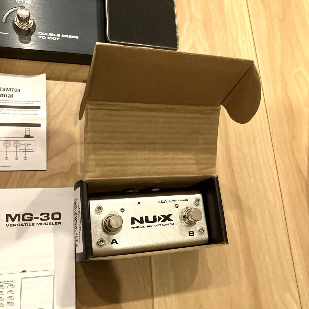 【美品】NUX MG-30 ギターエフェクター　早い者勝ち　送料無料