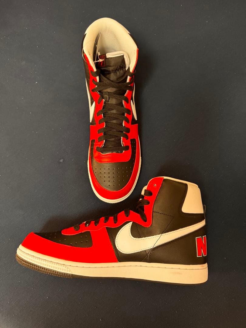 Nike 77 赤/黒 ハイカットシューズ　箱無し