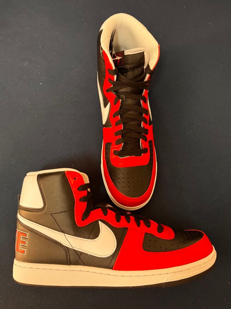 Nike 77 赤/黒 ハイカットシューズ　箱無し