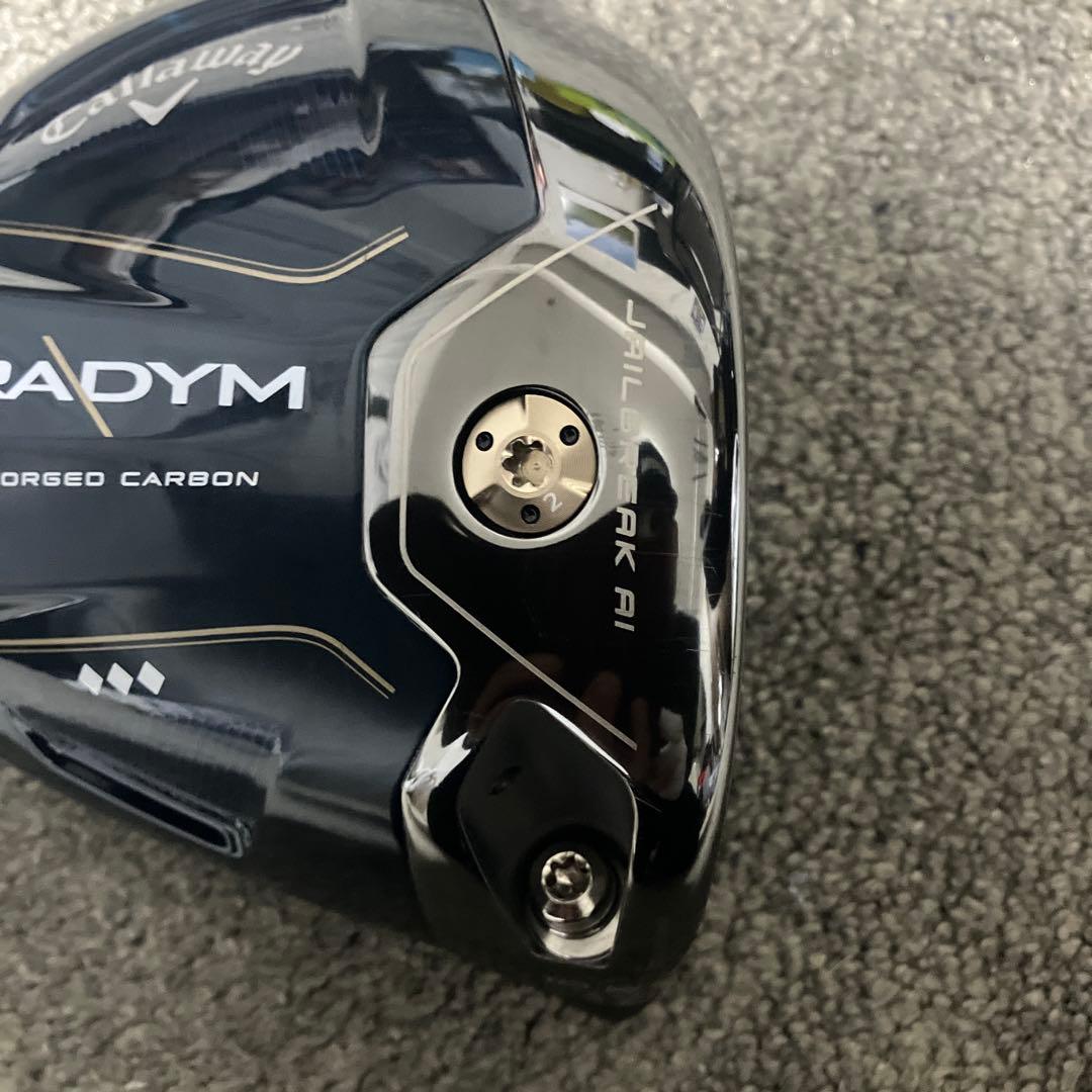 極美品PARADYM トリプルダイヤモンドドライバー10.5°ヘッド