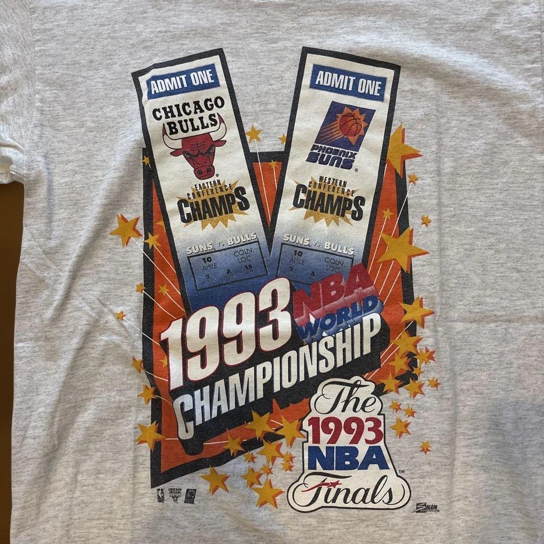 1993 NBA Championship ブルズ 対 サンズ　記念Tシャツ❗️