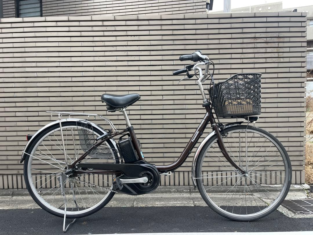 【新型】１２ａｈ電動アシスト自転車 ブラウン 26インチ