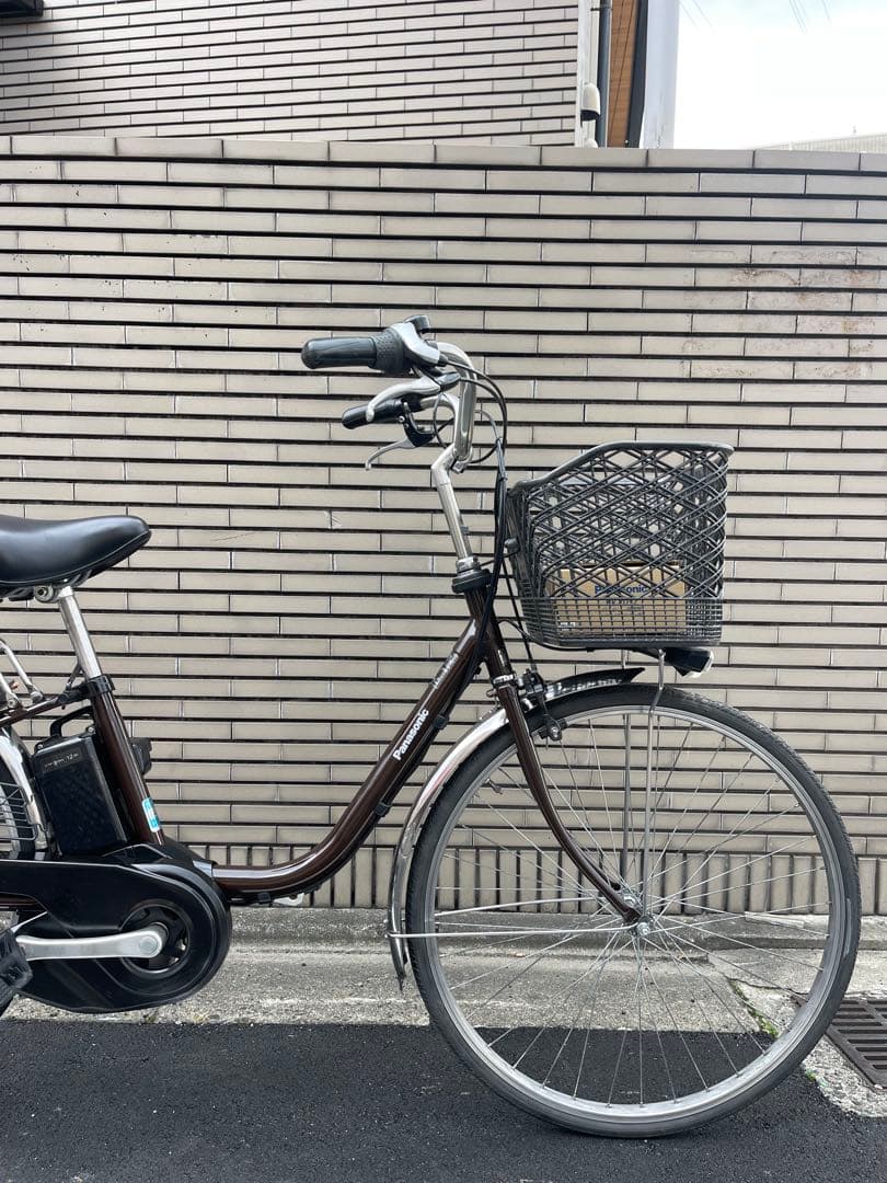 【新型】１２ａｈ電動アシスト自転車 ブラウン 26インチ