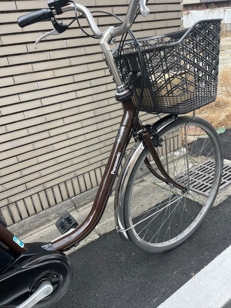 【新型】１２ａｈ電動アシスト自転車 ブラウン 26インチ