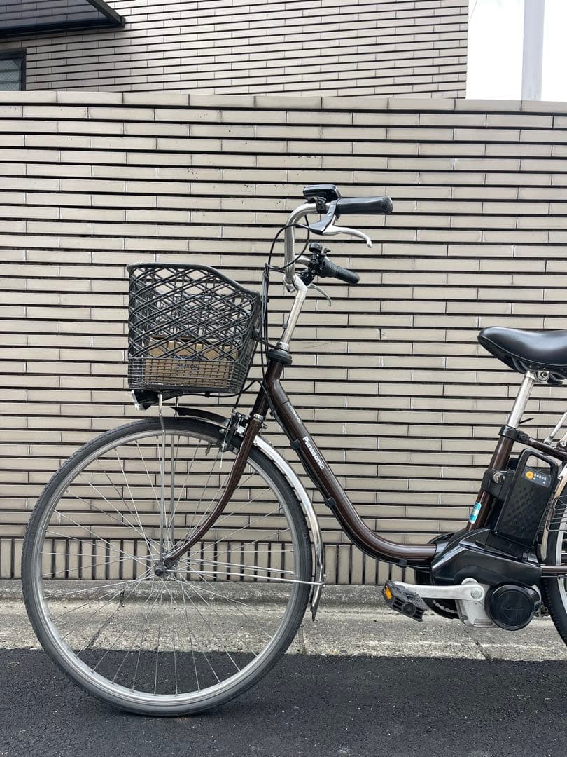 【新型】１２ａｈ電動アシスト自転車 ブラウン 26インチ
