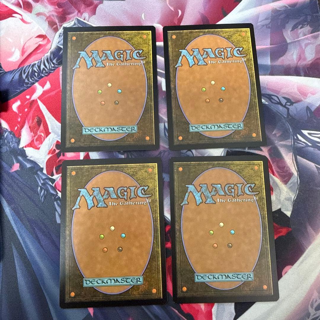 MTG 吹きさらしの荒野 KTK 英語版foil 4枚セット