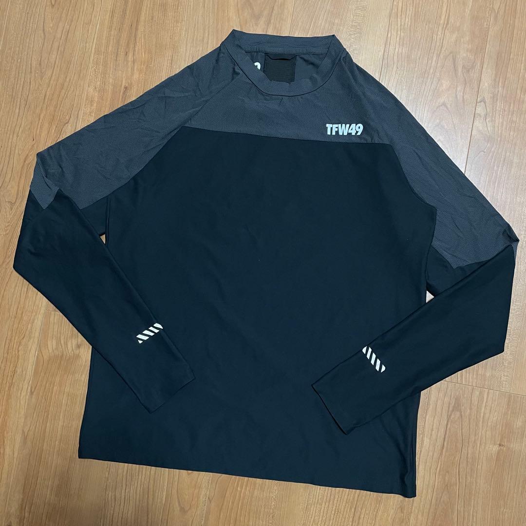 TFW49 ロングTシャツ　M ブラック　ゴルフ