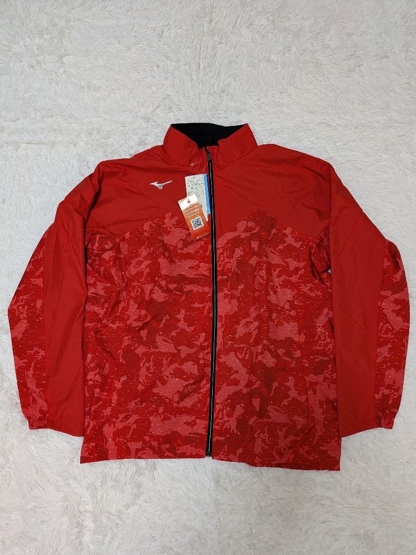 MIZUNO ウィンドブレーカー 3XL ジャケット メンズ レッド