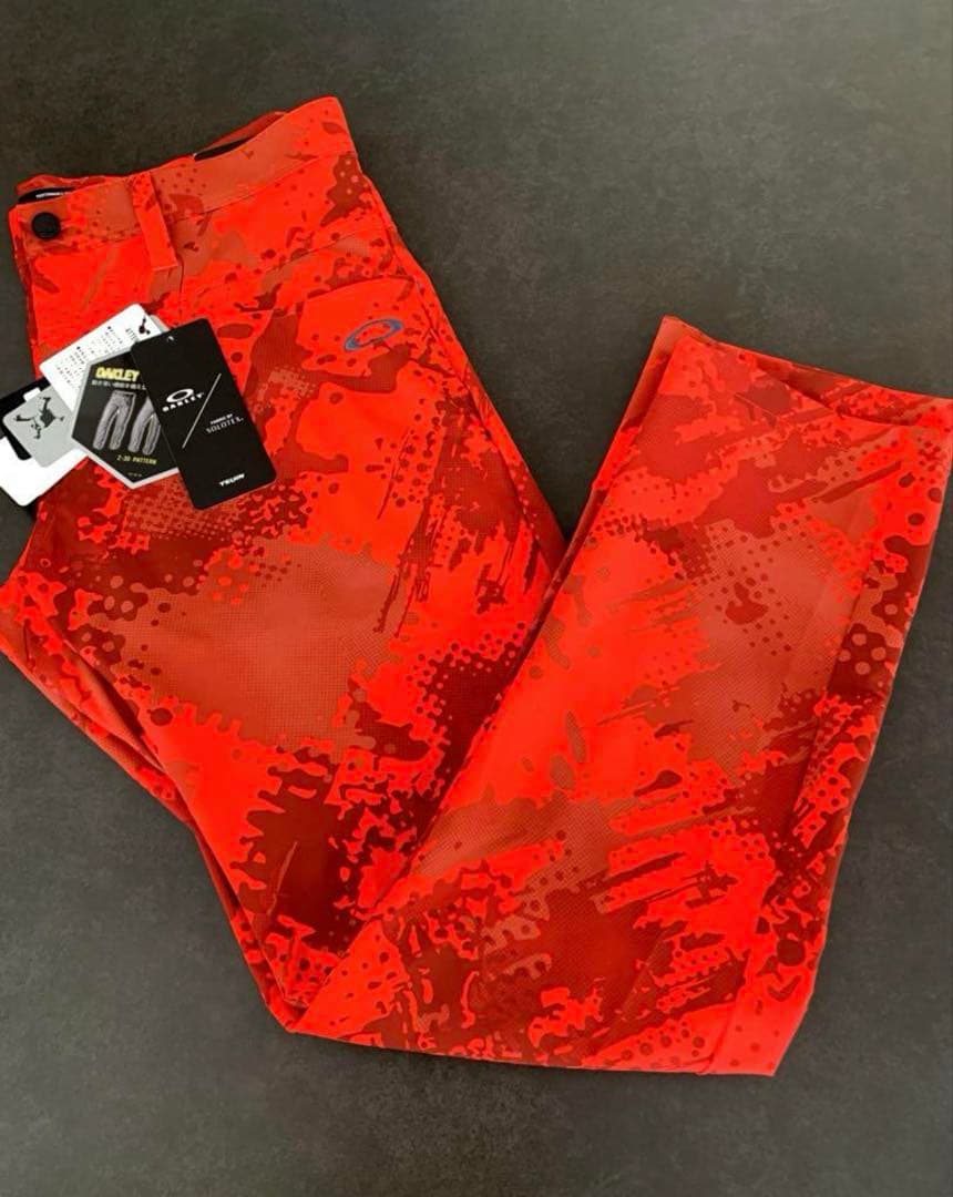 【新品】OAKLEY オークリー　ゴルフスカル　パンツ　ゴルフウェア　スラックス