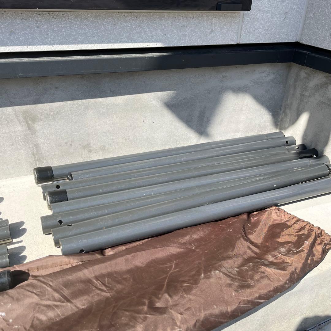  peak スノーピークアップライトポール4本とウィングポール280cm