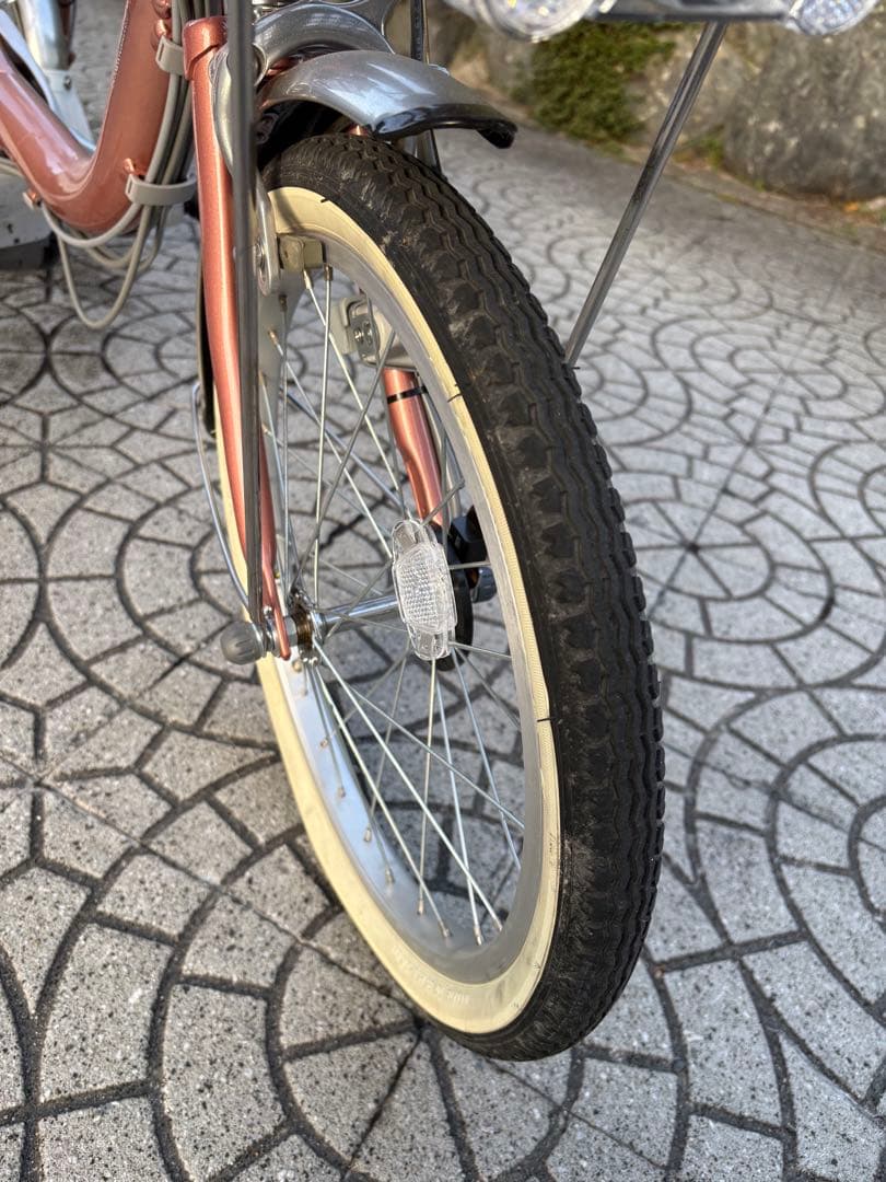 ブリジストン　アシスタ　電動アシスト三輪車 ピンクゴールド バスケット付き