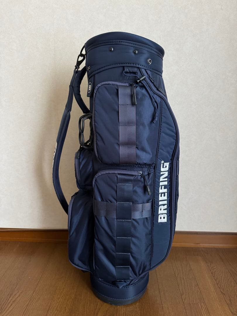 ブリーフィング BRIEFING 軽量 キャディバッグ CR-6 ネイビー