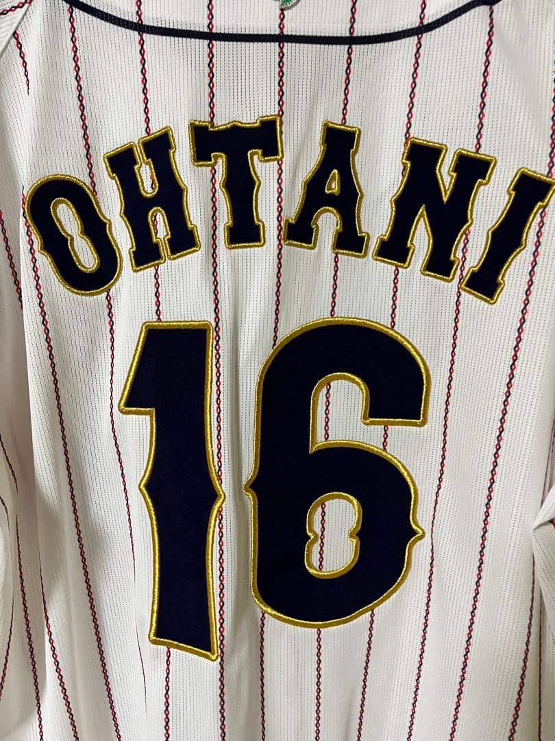 大谷翔平　2023 ユニフォーム　刺繍　レプリカ侍ジャパン　WBC Oサイズ