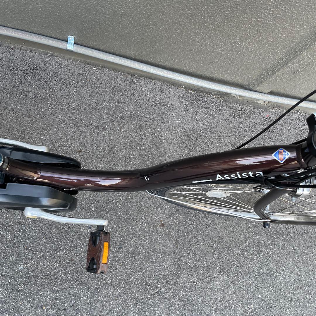 ブリヂストン電動アシスト自転車26インチ 新品バッテリー