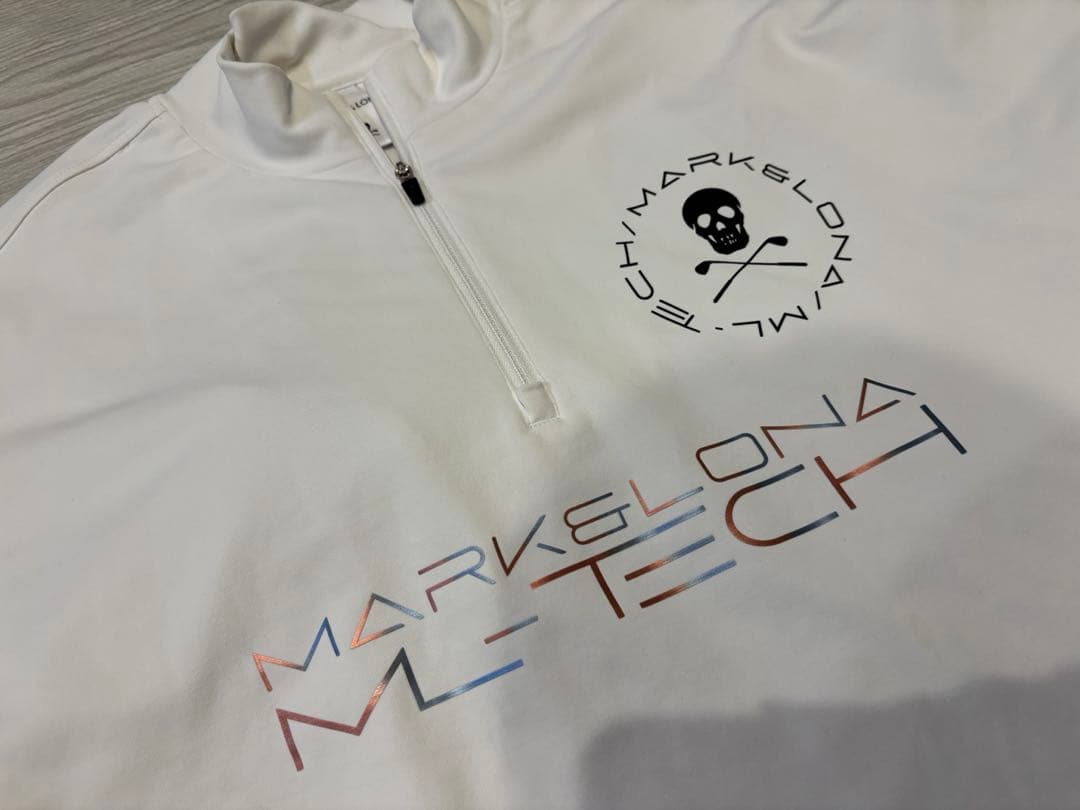 【美品】MARK & LONA マーク＆ロナ ゴルフウェア メンズシャツ 長袖