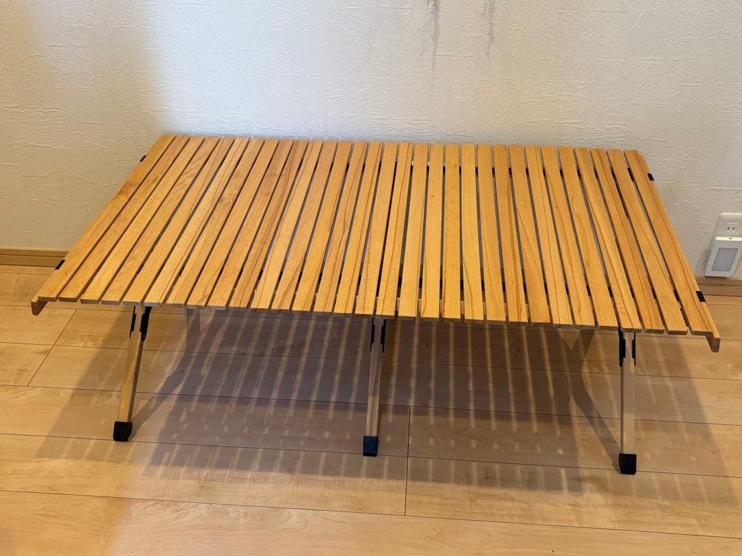 FIELDOORウッドロールテーブル120cm