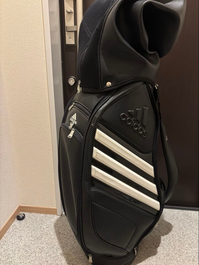 adidas ブラック ゴルフバッグ