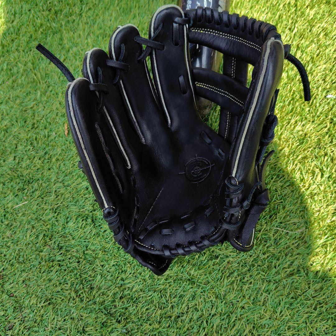 Mizuno 軟式グローブ 黒　美品です