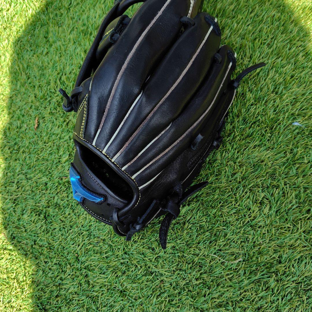 Mizuno 軟式グローブ 黒　美品です