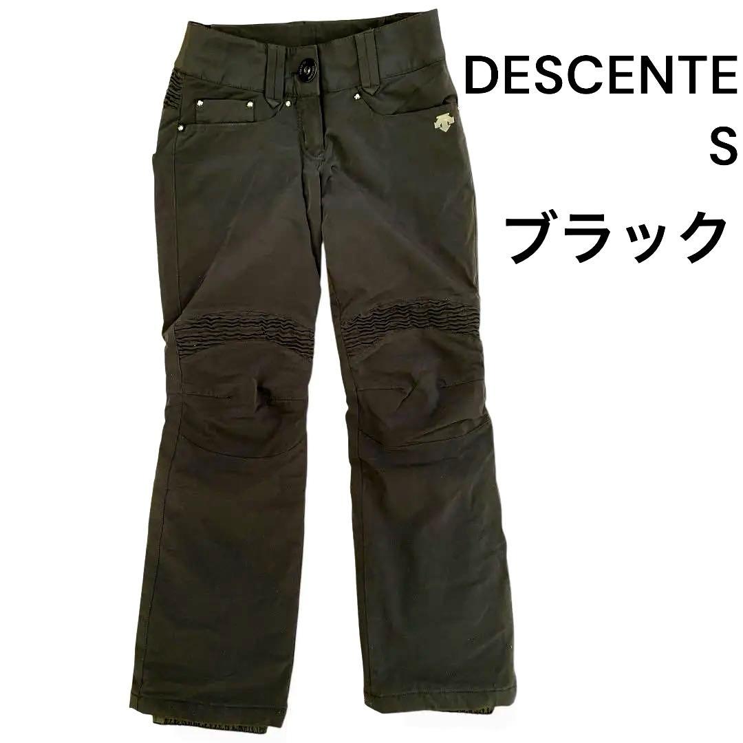 DESCENTE スキーウェア　ブラック Ｓサイズ　スノーボードウェア