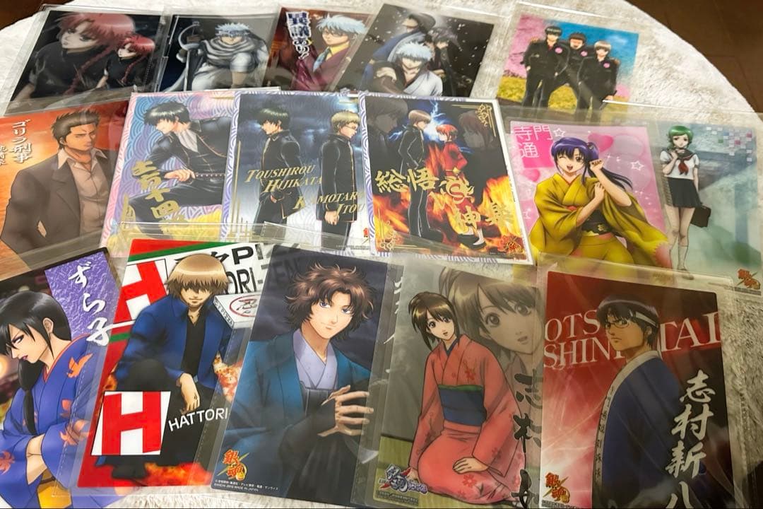 銀魂 ジャンボカードダス まとめ売り 16枚箔押しあり 銀時 土方 神威　②